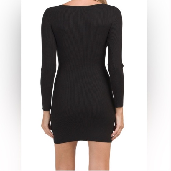 House of Harlow 1960 Ribbed Cut Out Dress - Size Medium - Picture 2 of 3